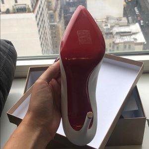 Christian Louboutin Shoes - NWT sz 37 white pigalle Christian louboutin heels Christian Louboutin Shoes - NWT sz 37 white pigalle Christian louboutin heels